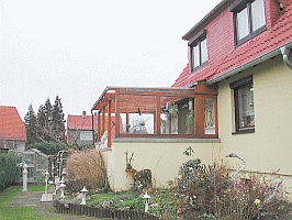 Haus im Dezember 2004